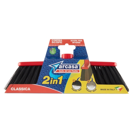 arcasa Cinema Scope 2in1 Classica Scopa per Interni